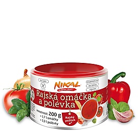 Paradajková polievka a omáčka