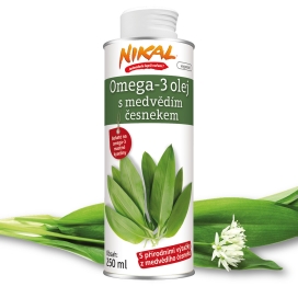 Omega-3 olej s medvedím cesnakom