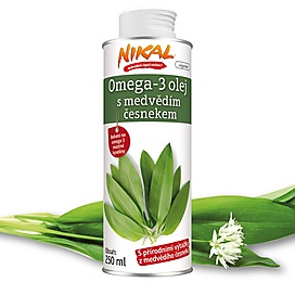 Omega-3 olej s medvedím cesnakom