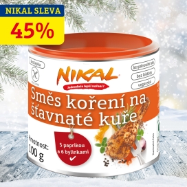 Zmes korenia na šťavnaté kurča