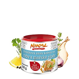 Bylinková zmes korenia na ryby a morské plody 