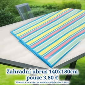 Záhradný obrus 140 x 180 cm
