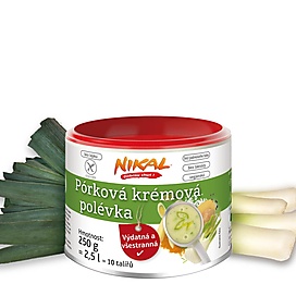Pórová krémová polievka