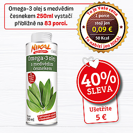 Omega-3 olej s medvedím cesnakom
