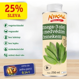 Omega-3 olej s medvedím cesnakom