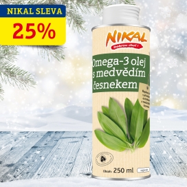 Omega-3 olej s medvedím cesnakom