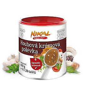 Hríbová krémová polievka