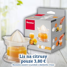 Lis na citrusy Metaltex