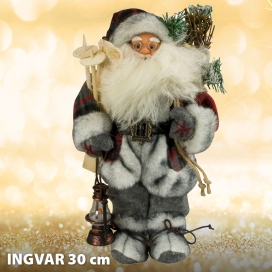 Vánoční figurka 30 cm Mikuláš