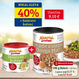 Zmes jadier a semienok "Omega Mix"