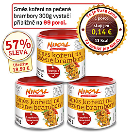 Zmes korenia na pečené zemiaky