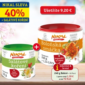 Akční balíček: Boloňská omáčka 240 g + Salátové koření 130 g