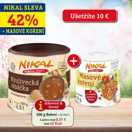 Akční balíček: Myslivecká omáčka 300 g + Masové koření 125 g