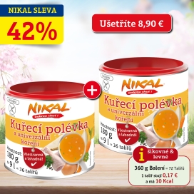 Akční balíček: 2x Kuřecí polévka 180 g