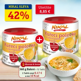 2x Kuřecí polévka 180 g