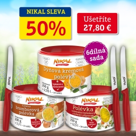 6dílná sada produktů 