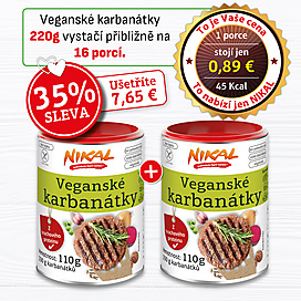 2x Veganské karbanátky 110 g