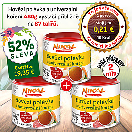 Hovězí polévka a univerzální koření