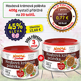 Hríbová krémová polievka