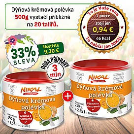 Tekvicová krémová polievka