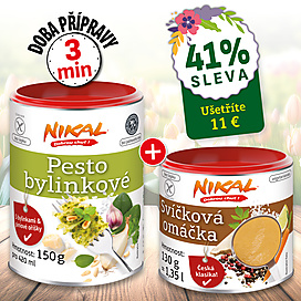 Pesto - bylinkové