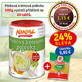 Pórová krémová polievka
