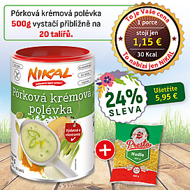 Pórová krémová polievka