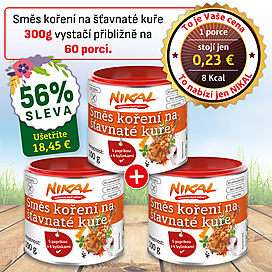 Zmes korenia na šťavnaté kurča