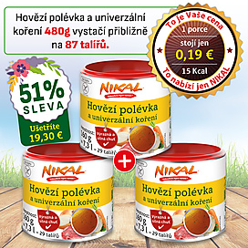 Hovězí polévka a univerzální koření