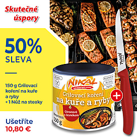 Grilovací koření na kuře a ryby