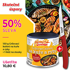 Grilovací koření na kuře a ryby