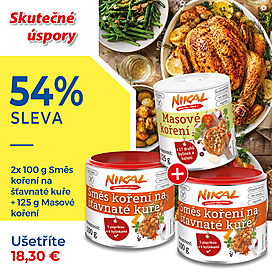 Zmes korenia na šťavnaté kurča