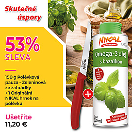 Omega-3 olej s bazalkou