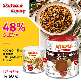 Omáčka k pečeni 400 g + Masové koření 125 g