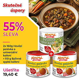 Hovězí polévka a univerzální koření