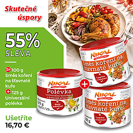 Zmes korenia na šťavnaté kurča