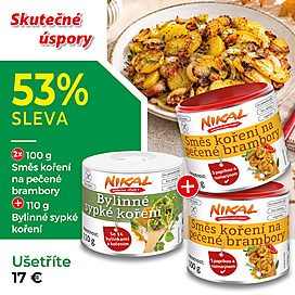 Zmes korenia na pečené zemiaky