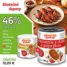 Harmónia s chilli a paprikou
