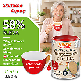 Polévková pauza - Žampionová s hříbky