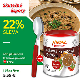 Hríbová krémová polievka