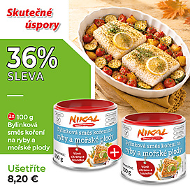 Bylinková zmes korenia na ryby a morské plody 