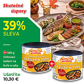 Grilovací koření na kuře a ryby