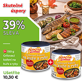 Grilovací koření na kuře a ryby