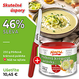 Pórová krémová polievka