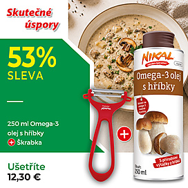 Omega-3 olej s hríbikmi