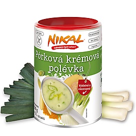 Pórová krémová polievka